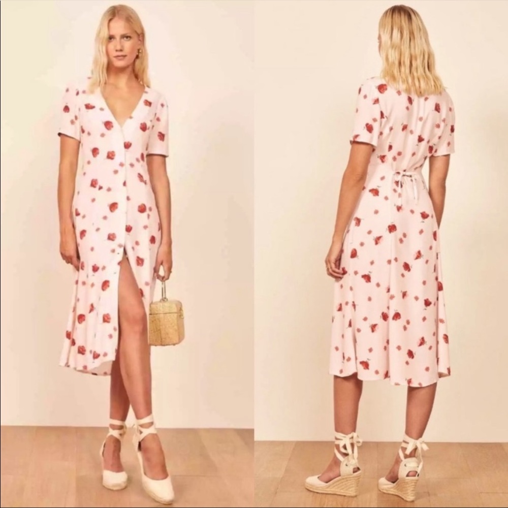Reformation Locklin Midi Dress